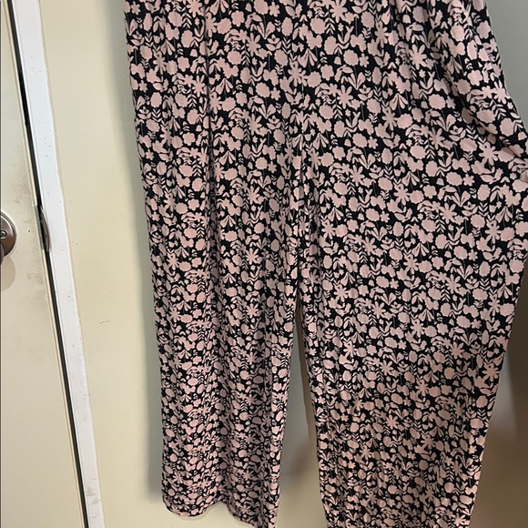 Boden Black and Pink Floral Jumpsuit - Picture 2 of 7